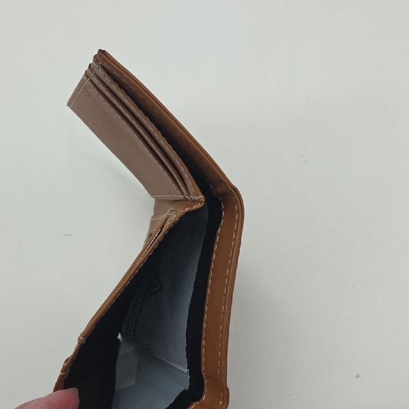 Tan Leather Wallet Los Angeles Lakers New - Picture 11 of 16